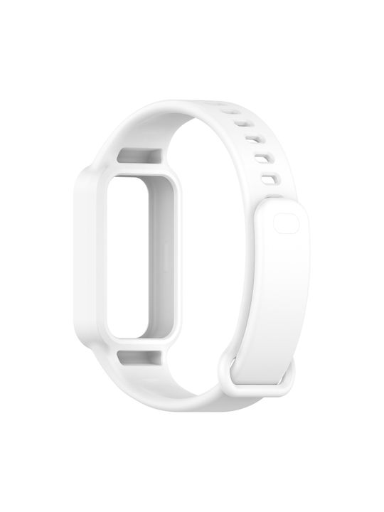 Λουράκι Σιλικόνης Λευκό (Xiaomi Smart Band 9 Active)