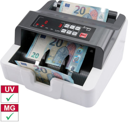 Olympia NC 451 Money Counter with Speed 1000 Banknotes per Minute 947730886