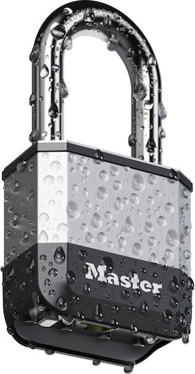 Master Lock Λουκέτο Πέταλο με Κλειδί 52mm