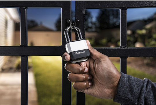 Master Lock Λουκέτο Πέταλο με Κλειδί 52mm