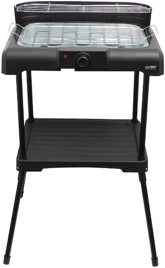 First Austria First Austria Floor Electric Grill with Grate 2000W with Adjustable Thermostat 45x22cm