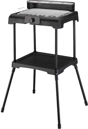 First Austria First Austria Floor Electric Grill with Grate 2000W with Adjustable Thermostat 45x22cm