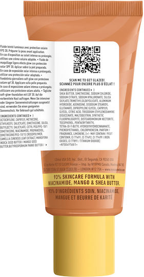 NYX Professional Makeup Buttermelt Glaze Liquid Make Up SPF30 03 Cashew Butta 30ml