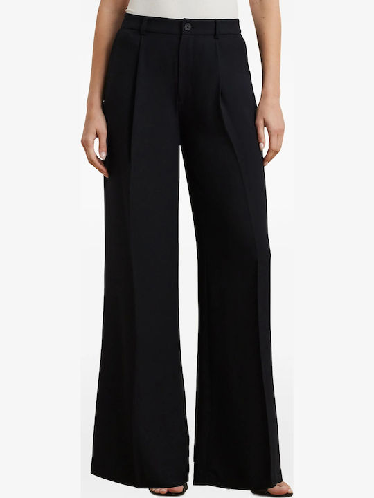 Women's Fabric Trousers Black