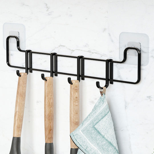 Femmit Bucătărie Hangers Metalică 30 cm Neagră