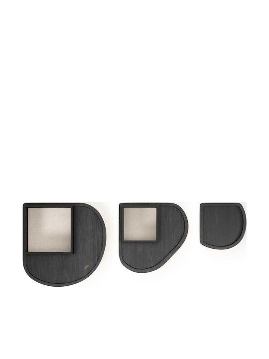 Umbra Κουτί Κοσμημάτων Ξύλινο Μαύρο 23x23x13cm Umbra Κουτί Κοσμημάτων Ξύλινο Μαύρο 23x23x13cm