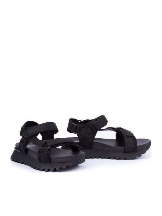Γυναικεία Σανδάλια Flatforms Μαύρα