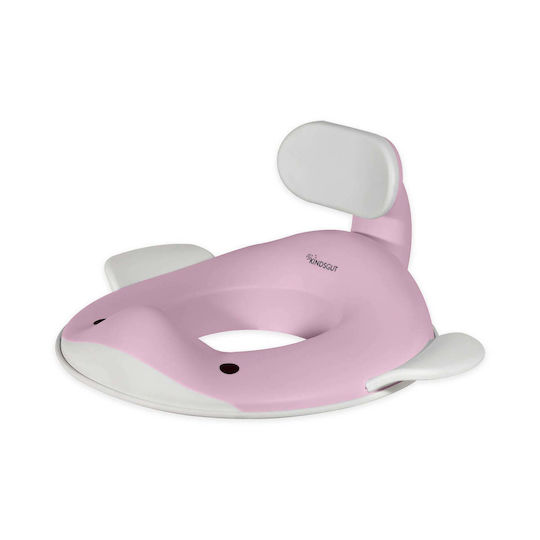Kindsgut Toddler Toilet Seat Whale Pink