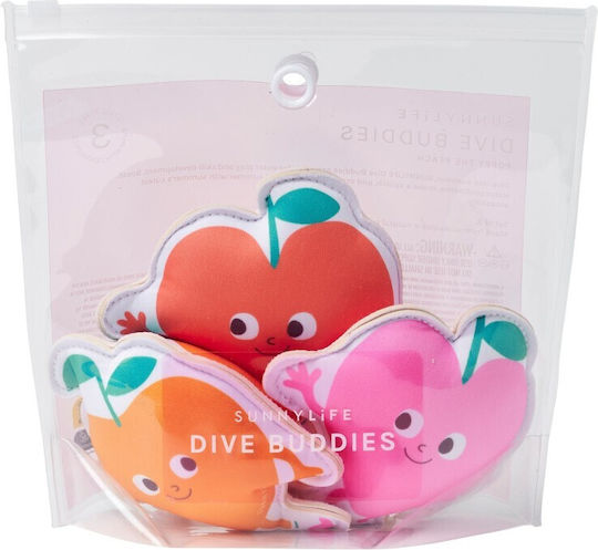 Dive Buddies Poppy Peach Σετ 3 Sunnylife