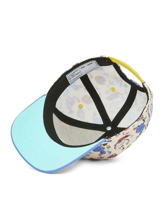 Hello Hossy Kinderhut Jockey Stoff Hellblau