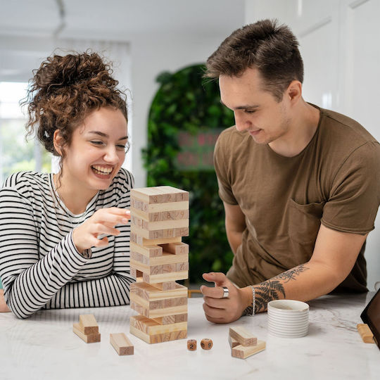 Επιτραπέζιο Παιχνίδι Number Tower για 2+ Παίκτες 10044118 Relaxdays