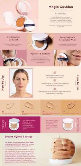 Missha Magic Cushion Foundation No25 15gr