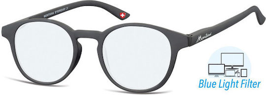 Montana Eyewear Γυαλιά Πρεσβυωπίας +1.00 σε Μαύρο χρώμα