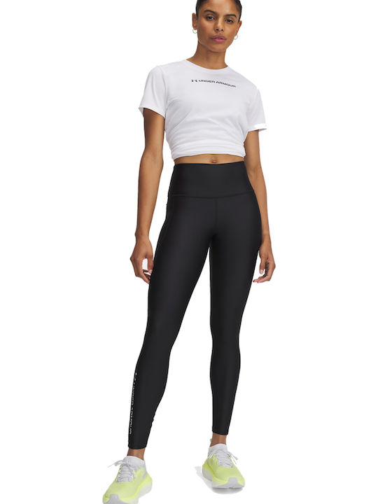 Training Damen Gekürzte Leggings Für Formendefinition Schwarz