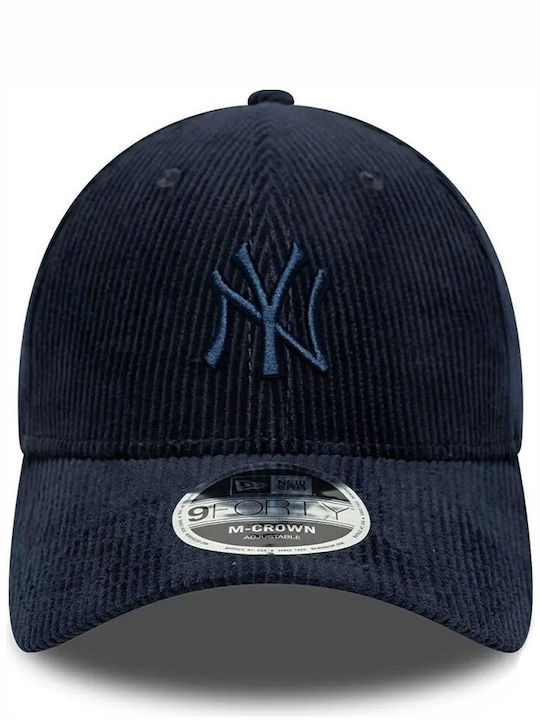 New Era 9forty New York Yankees Mlb Cord Albastru Marin M-crown Jockey