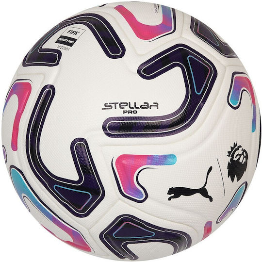 PUMA Stellar Pro Premier League Fußball Ball Weiß