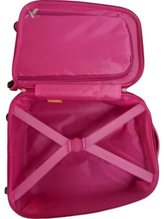 Nickelodeon Kinder Reise Koffer Kabine Hart Rosa Höhe 48cm