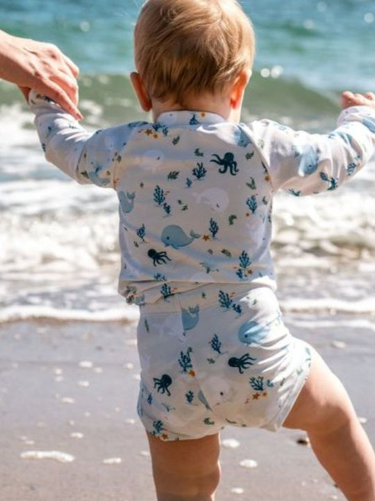 Filibabba Kids Swimwear Swim Shorts Light Blue