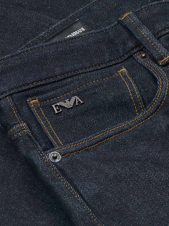 Men's Jeans Pants with Slim Fit Blue