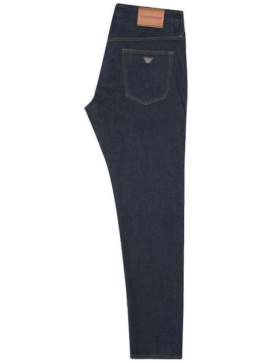 Men's Jeans Pants with Slim Fit Blue
