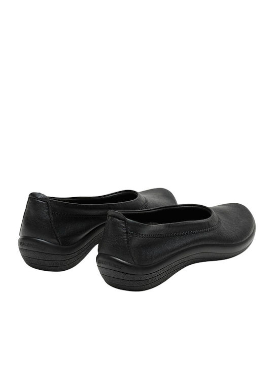 Women's Ballerina Shoes In Black Color