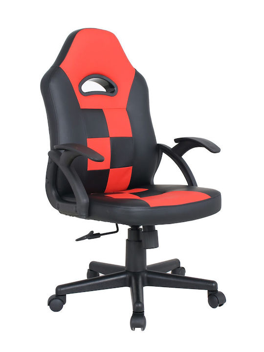 GRC Tech Angel Καρέκλα Gaming Δερματίνης Κόκκινη
