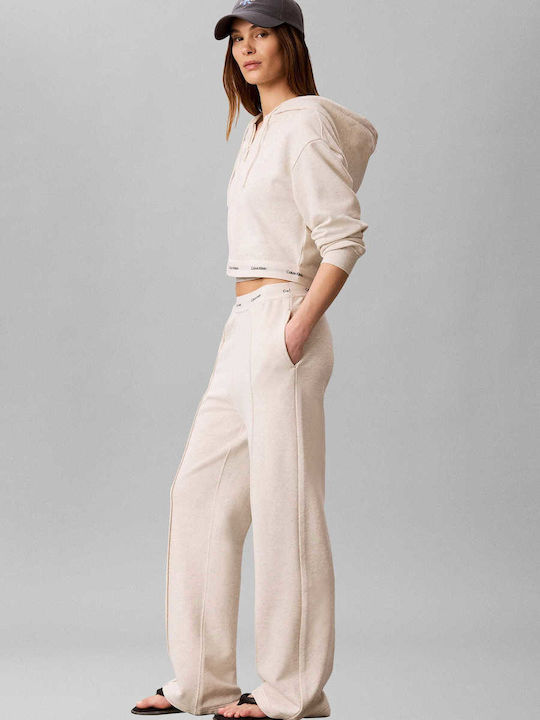 Beige Sweatpants