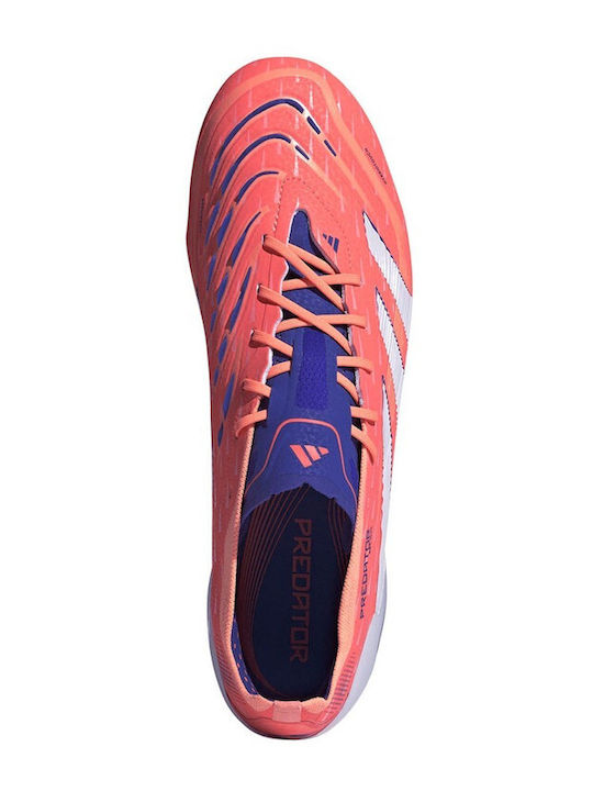 adidas Predator Elite Football Shoes with Cleats SG Red