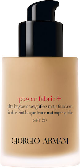 Giorgio Armani Power Fabric Foundation Mov/alb SPF25 4.5 Auriu deschis 30ml