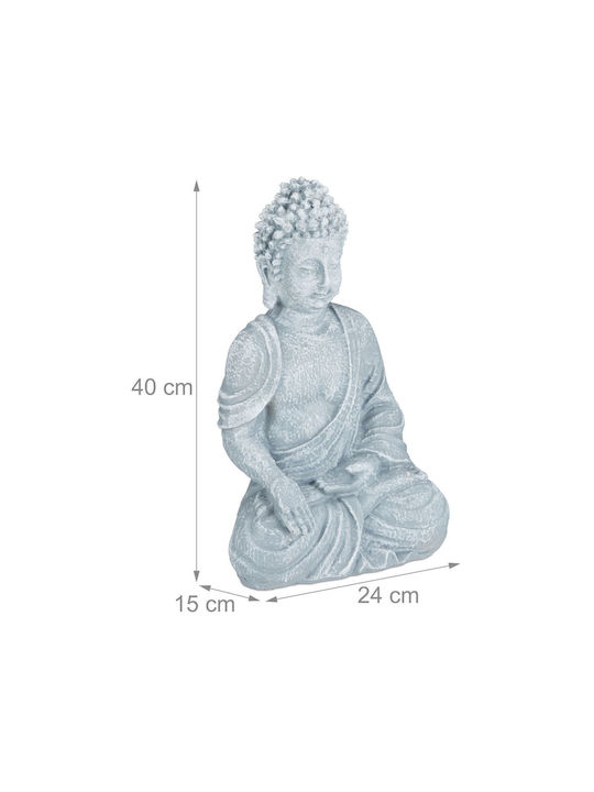 Relaxdays Dekorative Buddha 40x24x15cm