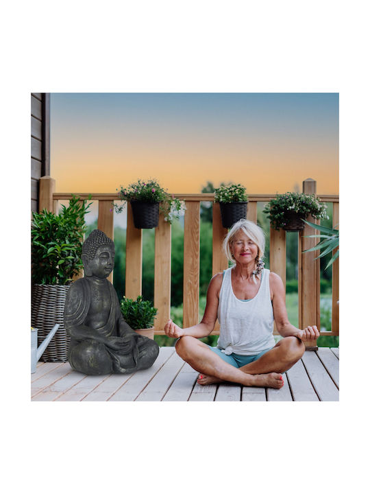 Relaxdays Figurină Decorativă Buddha 70x45x35cm