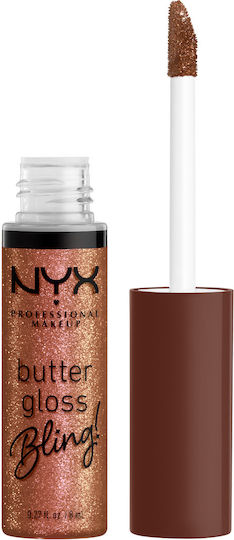 NYX Professional Makeup Butter Gloss Bling! Лип Глос 08 Hustla 8мл