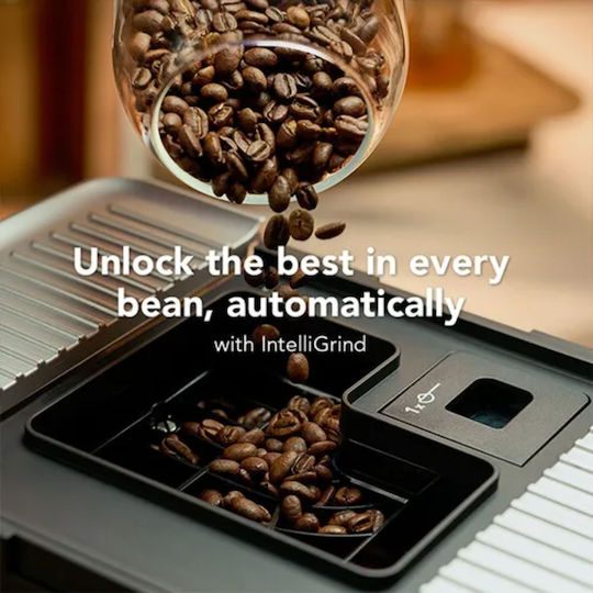 Kitchenaid KF3 Automatic Espresso Coffee Machine with Grinding Mill White