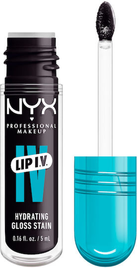 NYX Professional Makeup Lip IV Lip Gloss 16 Grape Gushin Hydrating 5ml