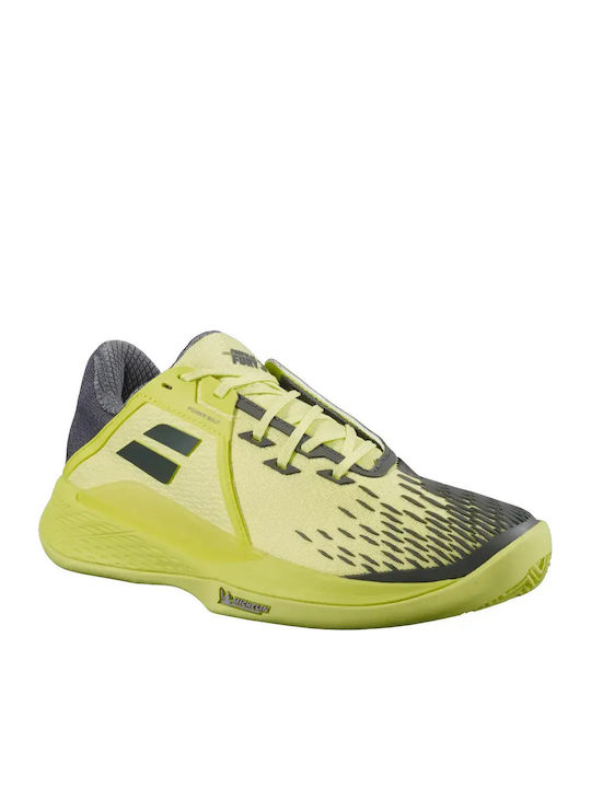 Babolat Propulse Fury 3 Ανδρικά Παπούτσια Τένις για Χωμάτινα Γήπεδα Κίτρινα