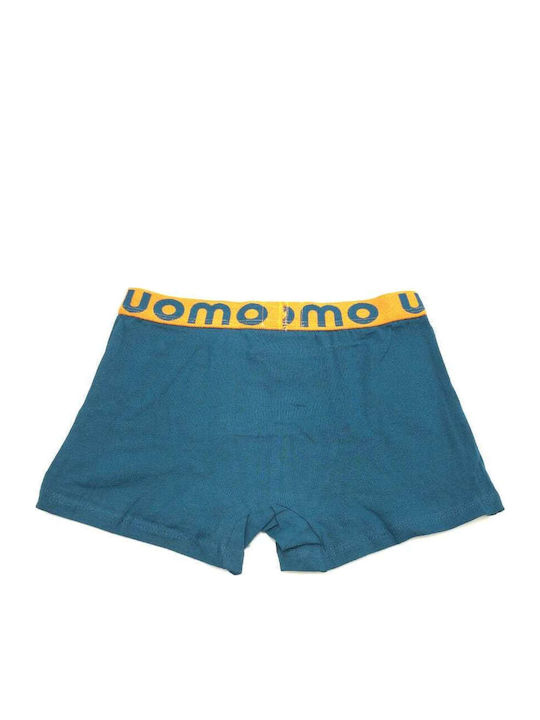 Topaki Cotton Kids Boxer Petrol