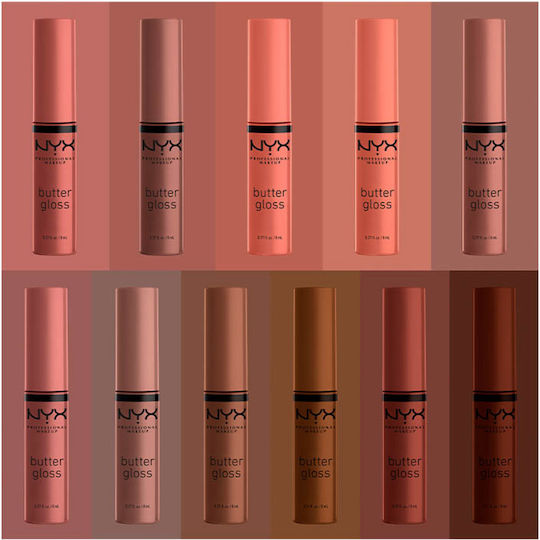 NYX Professional Makeup Butter Gloss Lip Gloss 45 Sugar High 8ml