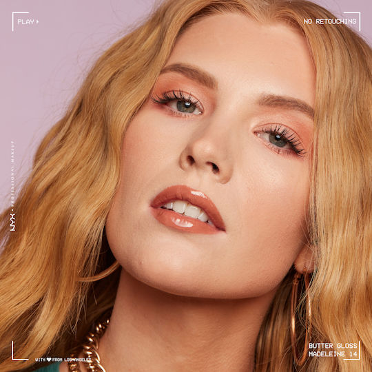 NYX Professional Makeup Butter Gloss Лип Глос Madeleine 8мл