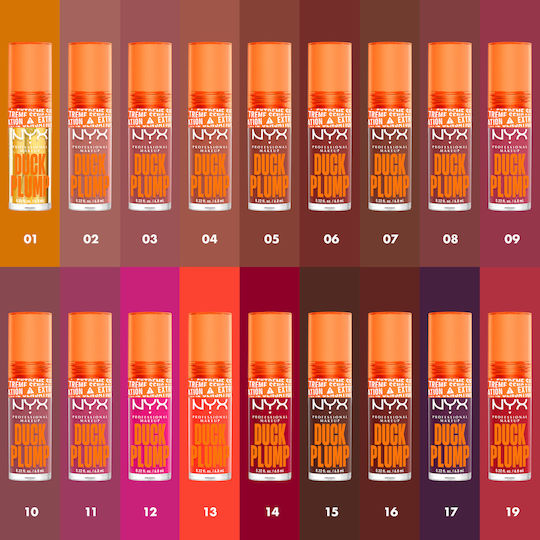 NYX Professional Makeup Duck Plump Lip Gloss Cherry Spice 19 Red 7ml