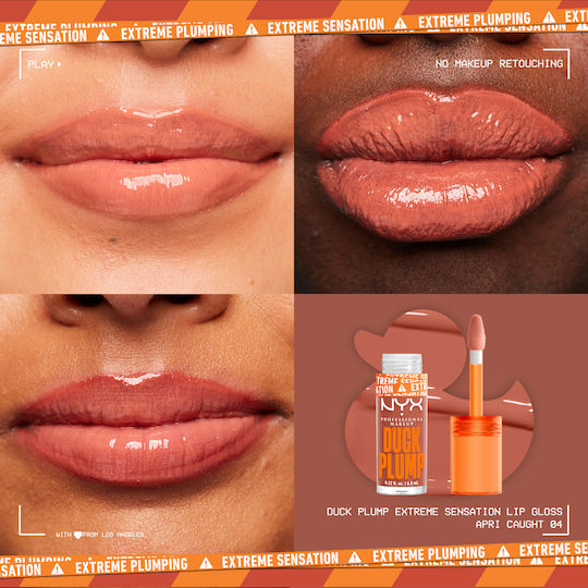 NYX Professional Makeup Duck Plump Lip Gloss 04 Apri Caught 6.8ml