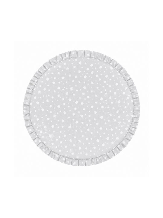 Kinder Teppich Sterne Gray