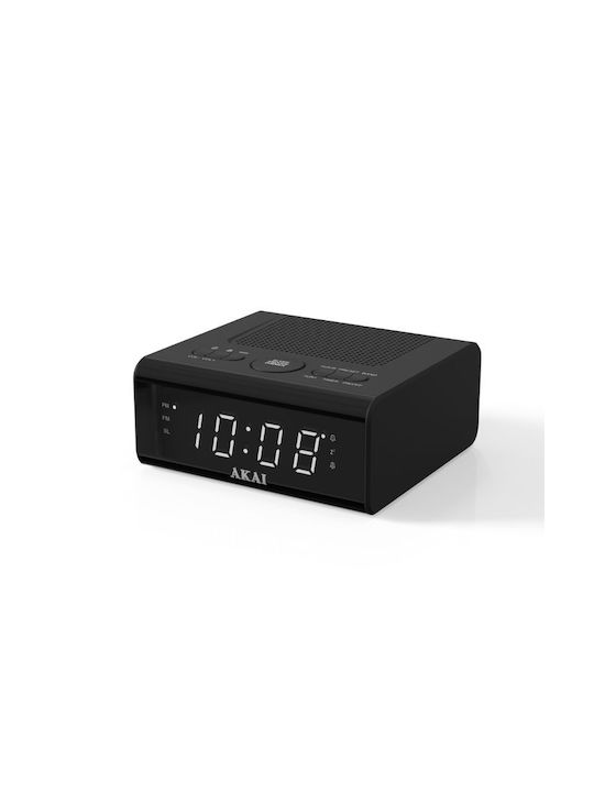 AKAI Tabletop Digital Clock with Alarm & Radio ACR-2010