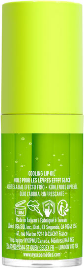 NYX Professional Makeup Fat Chillz Lip Oil 19 Kiwi Freezie 4.8ml