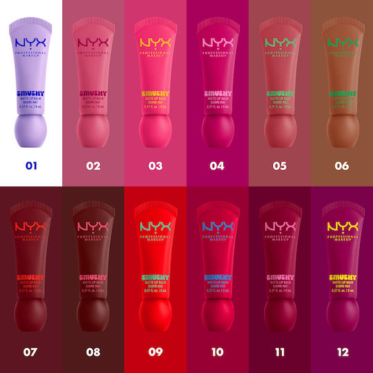 NYX Professional Makeup Smushy Lip Balm 01 Sugar 8ml