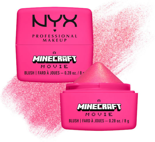 NYX Professional Makeup Ρουζ A Minecraft Movie Cheeky Mob Balms 8gr