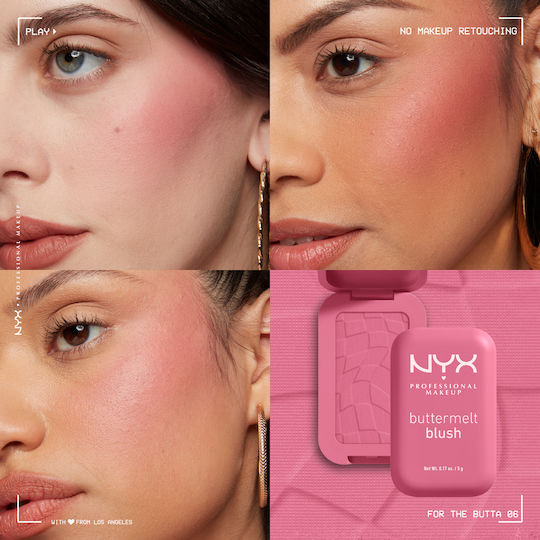 NYX Professional Makeup Blush Buttermelt 06 For the Butta 5gr