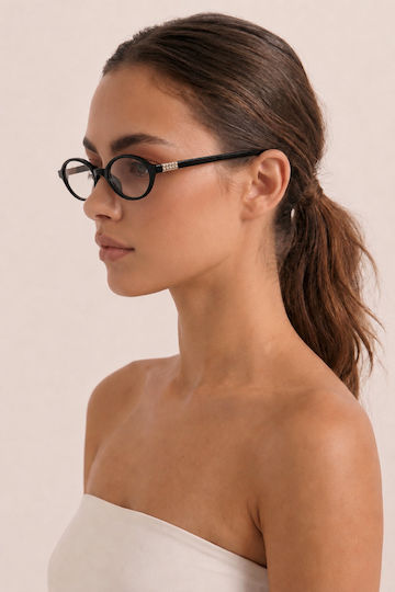 Sunglasses Oval Style 4914101 Black