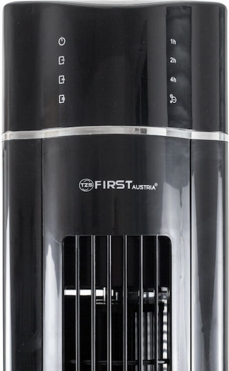 First Austria Ανεμιστήρας Πύργος 60W με Τηλεχειριστήριο Μαύρος