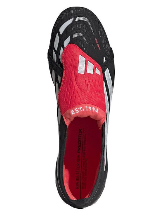 Elite Football Shoes with Cleats FG Black