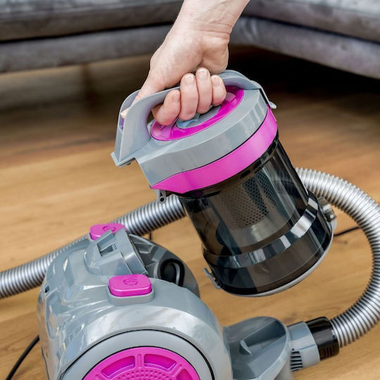 First Austria FA-5547-4-PU Vacuum Cleaner 800W Bagless 2lt Pink